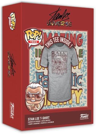 Футболка Funko Boxed Tee: Marvel Stan Lee фанко Марвел Стен Лі (розмір M)