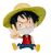 Фігурка One Piece Anime Monkey D Luffy Монки Д. Луффі Соломяний Капелюх 