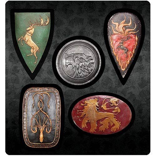 Набір магнітів Game of Thrones Shield Magnet Set 