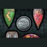 Набір магнітів Game of Thrones Shield Magnet Set