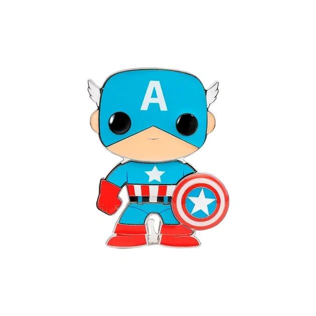 Значок Funko Pop Pins: Marvel Captain America фанко Марвел Капитан Америка 07