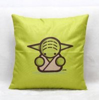 Наволочка Star Wars  (Polyester & Linen) Yoda