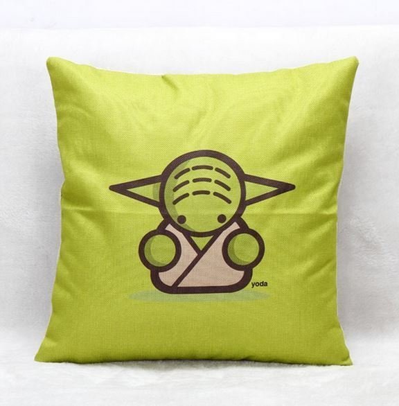 Наволочка Star Wars (Polyester & Linen) Yoda 