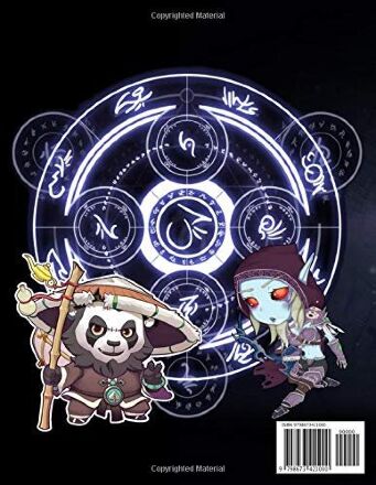 Розмальовка World of Warcraft Coloring Book Exclusive Artistic Illustrations