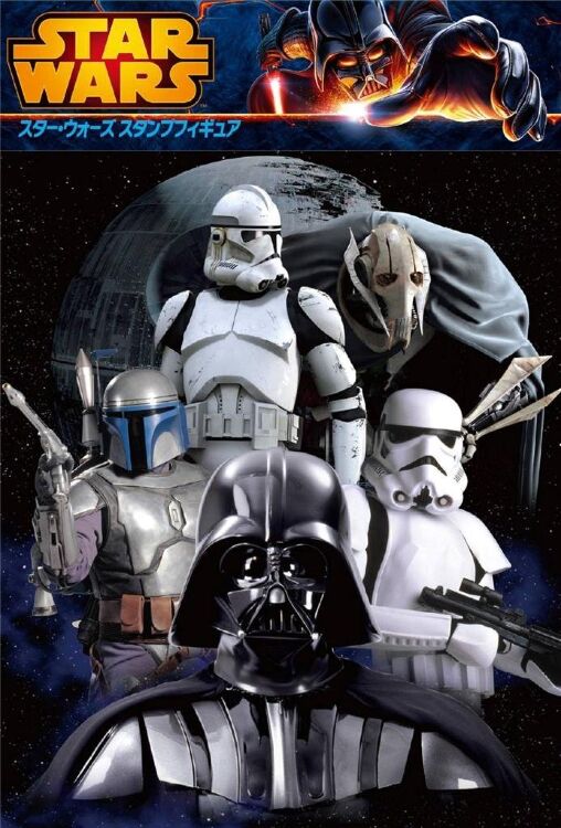 Печать Star Wars с бюстом — Jango Fett