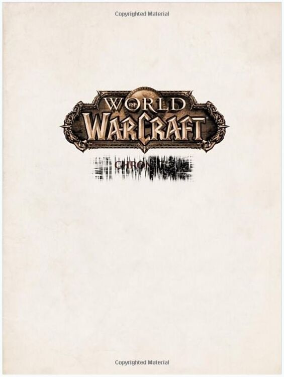 Книга World of Warcraft: Chronicle Volume 1 Hardcover Edition (Твёрдый переплёт)