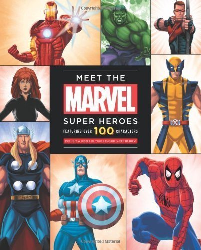 Книга Meet The Marvel Super Heroes (Тверда палітурка) Eng 
