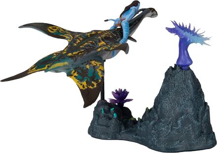 Фігурка McFarlane Toys Avatar: Way of Water - Neteyam and Ilu - Аватар Нетейам та Ілу (підсвічування)