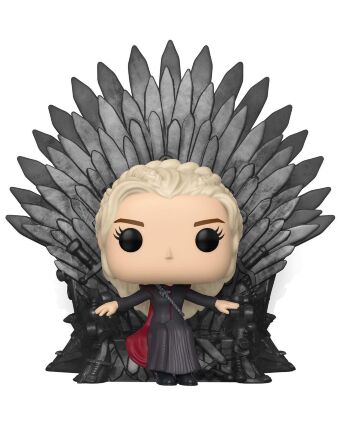 Фігурка Funko Pop Deluxe: Game of Thrones - Daenerys Sitting On Iron Throne фанк Дейнеріс