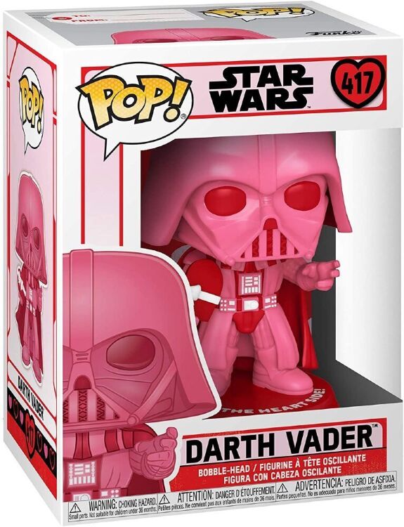  Фигурка Funko Pop Star Wars: Valentines Vader with Heart Фанко Звёздные войны Дарт Вейдер