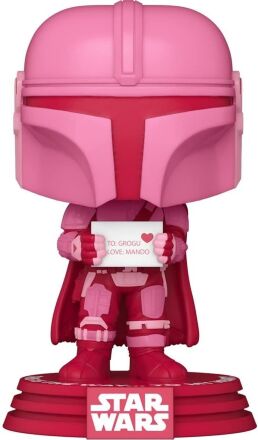 Фігурка Funko Star Wars: Valentines - Mandalorian Фанко Зоряні війни Мандалорець (примята упаковка) 495