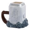 Чашка Thor Mjolnir Marvel 20 oz. Ceramic Sculpted Mug 