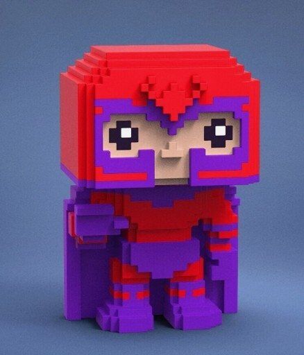 Фигурка Funko Marvel: X Men 8-bit Magneto Люди Икс Магнето (Exclusive) 1307