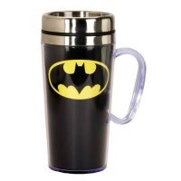 Стакан термос Batman Insulated Black Travel Mug with Handle