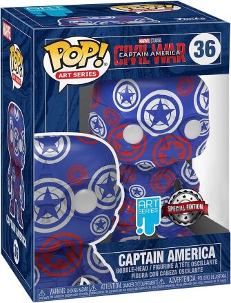 Фігурка + футболка Funko Tee Box Marvel: Captain America Коробка фанко Капітан Америка (розмір M)