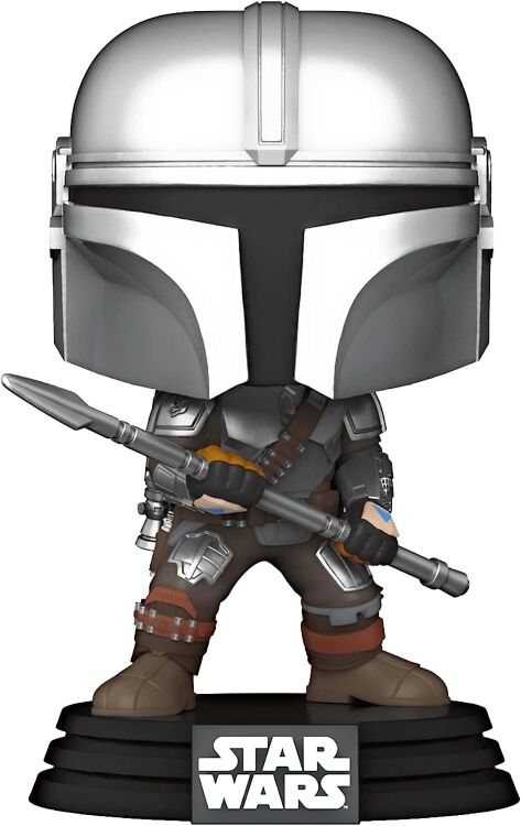 Фигурка Funko Star Wars: Mandalorian with Beskar Staff Фанко Мандалорец Бескар (Funko Exclusive) 479