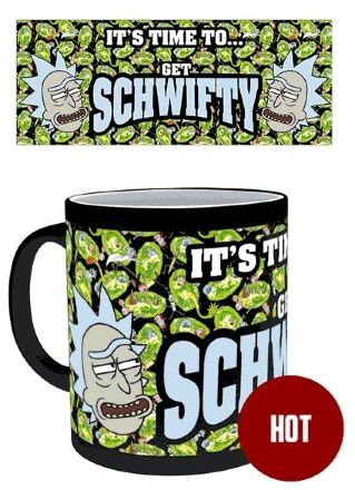 Чашка хамелеон GB eye Rick and Morty Heat Change Mug Get Schwifty Рік та Морті 320 мл