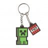 Брелок Minecraft Creeper Sprite Key Chain JINX 