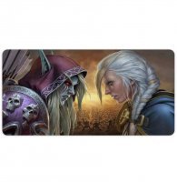 Килимок ігрова поверхня World of Warcraft Sylvanas vs Jaina Desk Mat (60 * 30 cm)