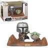 Фігурка Funko Pop! Moment Star Wars: Mandalorian and The Child Мандалорець фанко Зоряні війни