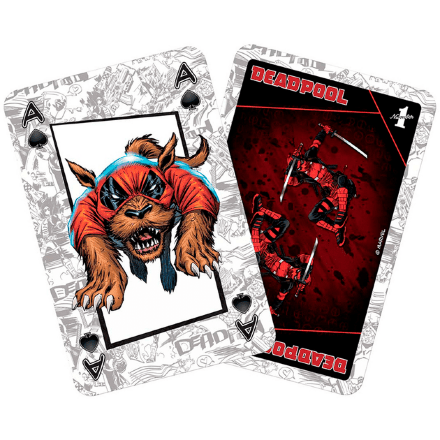 Гральні карти Марвел Marvel Deadpool Play Cards Game Waddingtons Number 1