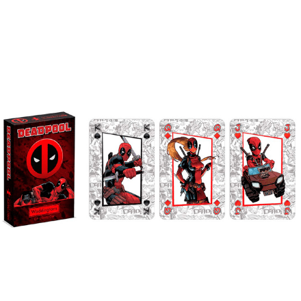 Гральні карти Марвел Marvel Deadpool Play Cards Game Waddingtons Number 1