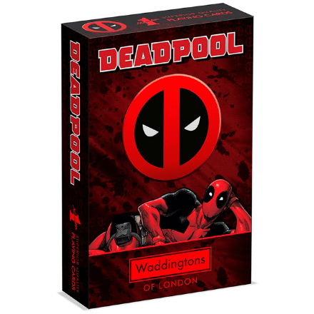 Гральні карти Марвел Marvel Deadpool Play Cards Game Waddingtons Number 1