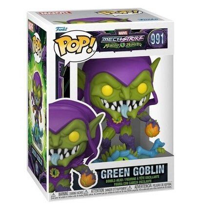 Фигурка Funko Marvel: Monster Hunters - Green Goblin Фанко Зелёный гоблин 991