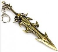 Брелок - World of Warcraft  sword Tgz  Metal Weapon