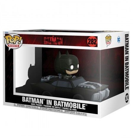 Фигурка Funko Ride Super Deluxe: Batman and Batmobile фанко Бэтмен и бэтмобиль 282