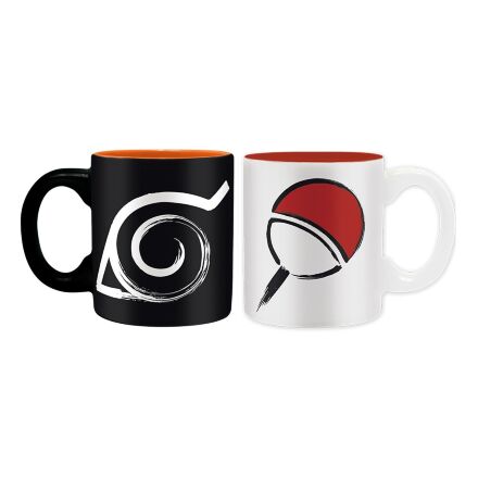 Чашка NARUTO SHIPPUDEN Konoha and Uchiha (набір чашок 110 мл)
