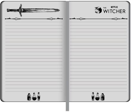 Блокнот Відьмак Netflix The Witcher - Grimoire Of A Witcher Journal Записна книжка