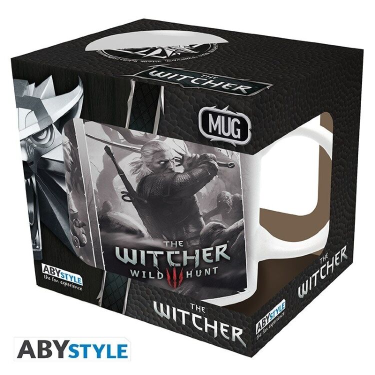 Чашка WITCHER Geralt, Ciri and Yennefer Mug Кружка Ведьмак Геральт Цири Йеннифэр 320 мл