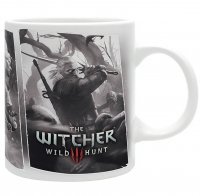 Чашка WITCHER Geralt, Ciri and Yennefer Mug Кружка Відьмак Геральт Цирі Єнніфер 320 мл