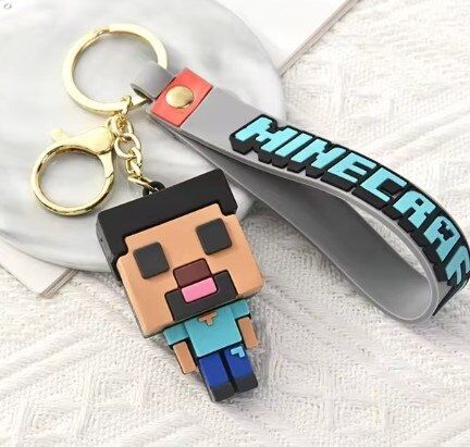 Брелок підвіска на рюкзак Minecraft Майнкрафт Human 3D Backpack