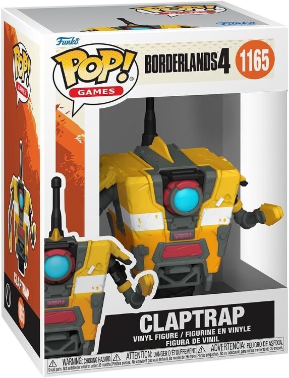 Фігурка Funko Games: Borderlands Claptrap фанко Пограничье Залізяка 1165