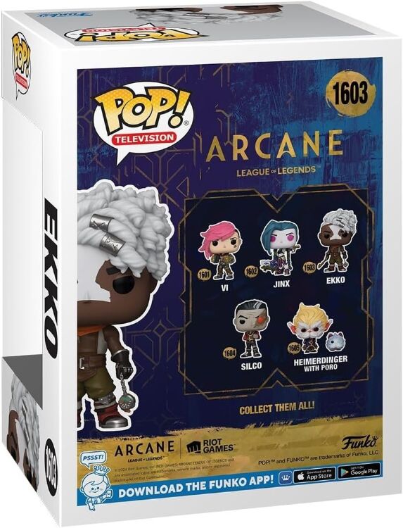 Фигурка Funko League Of Legends Arcane Ekko фанко Лига легенд Экко 1603
