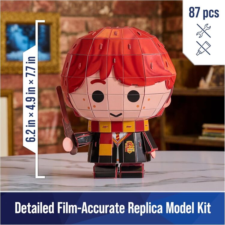 Пазл 4D Build Harry Potter puzzle 3D Ron Weasley картон Гарри Поттер Рон 87 шт.