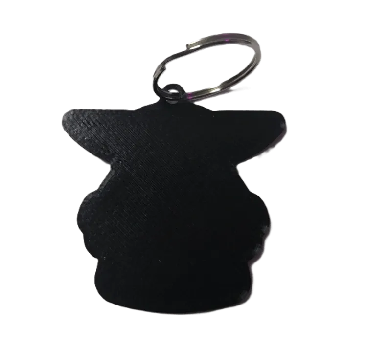 Брелок Star Wars Yoda Keychain ABS пластик Звездные войны Йода 5 см.