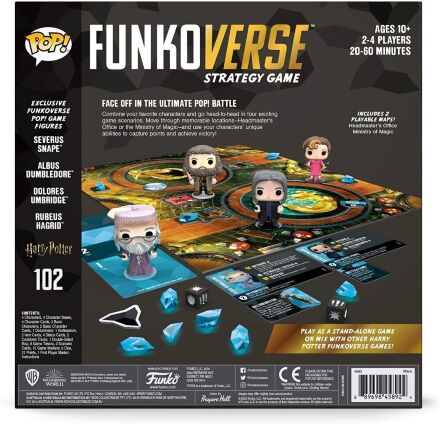 Настільна гра Гаррі Поттер Funkoverse Funko Pop Strategy Game: Harry Potter # 102 - Base Set