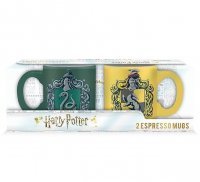 Чашки Подарунковий набір Harry Potter - Slytherin and Hufflepuff Espresso Mug Set