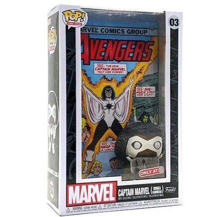 Фігурка Funko Comic Covers: Captain Marvel Monica Фанко Капітан Марвел Моніка (Exclusive Only AT) 03