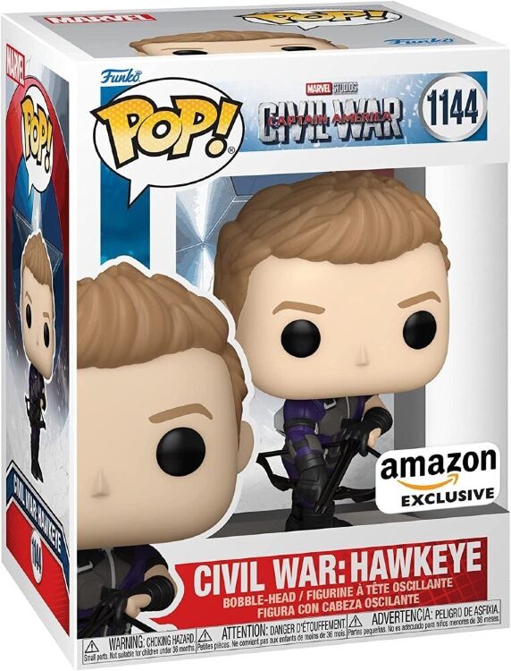 Фигурка Funko Marvel Civil War Hawkeye Фанко Соколиный глаз Amazon Exclusive 1144