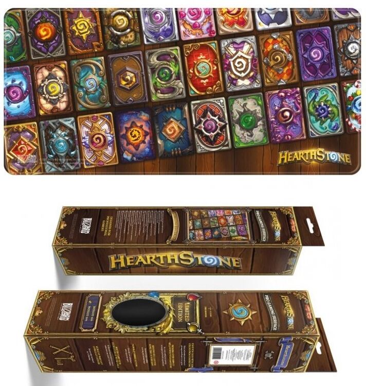 Килимок для миші ігрова поверхня Blizzard Hearthstone Cardbacks Хартстоун XL 90*42 cм