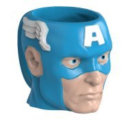 Чашка Avengers - Captain America Marvel 14 oz. Sculpted Ceramic Mug