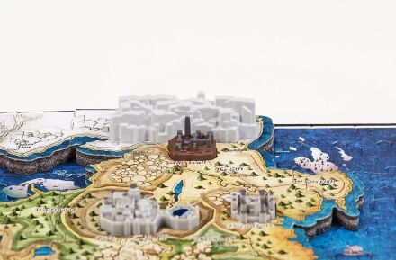 4D пазли Game of Thrones - Cityscape 4D Westeros and Essos Puzzle (891 Piece)