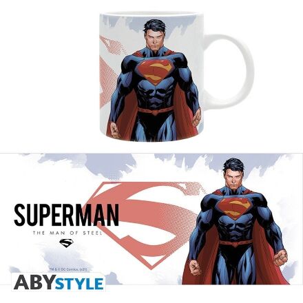 Чашка Abystyle DC COMICS Superman Man of Steel Ceramic Mug кухоль Супермен 320 мл
