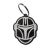 Брелок Star Wars Boba Fett Mandalorian Keychain ABS пластик Звездные войны Мандалорец Боба Фет 5 см.