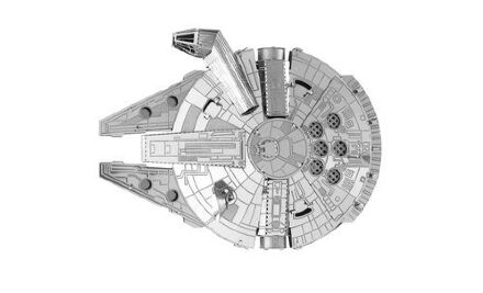 Metal Earth 3D Model Kits Star Wars Millennium Falcon