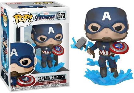 Фігурка Funko Marvel: Avengers Endgame Captain America with Broken Shield Mjoinir 573